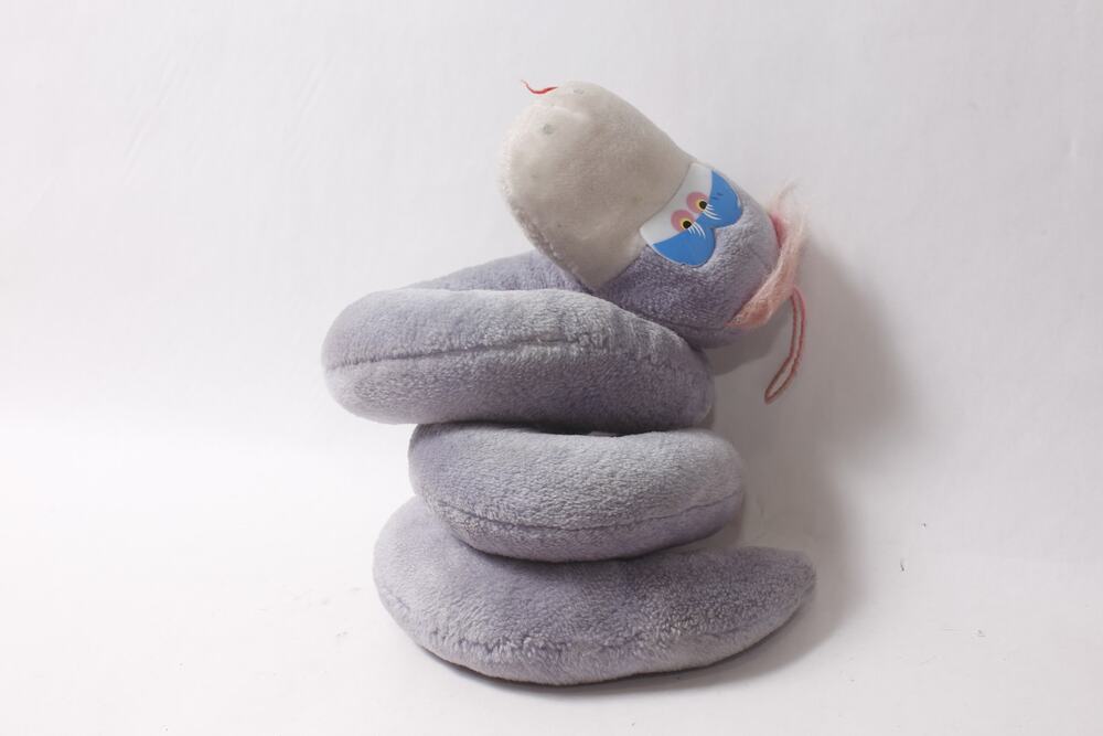 1983 AmToy AGC Purple Rattle Snake Medium Plush Toy ~ 260909-WH 971